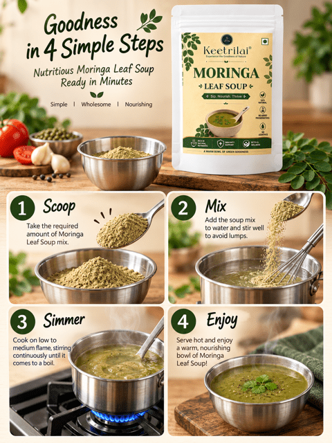 Moringa Leaf Soup