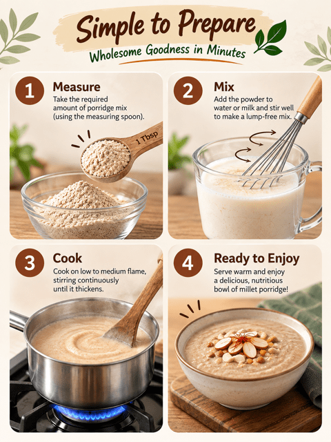 Nutty Millet Porridge Mix