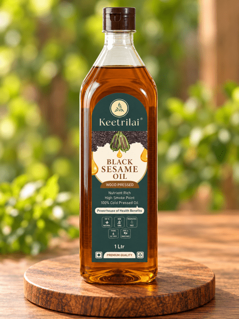 Wood Pressed Sesame Oil