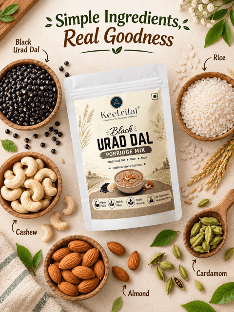 Black Urad Dal Porridge Mix